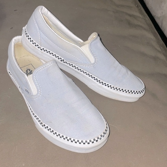 Vans Shoes - Women’s Light Gray Vans size 8.5